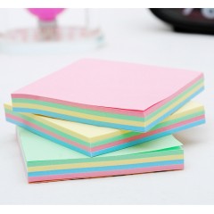 晨光 AS33D10110 3X3 多彩便条纸 YS-10 便签本 留言本