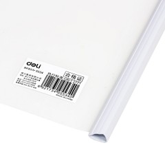 得力 5534抽杆夹拉杆文件夹A4透明拉杆夹