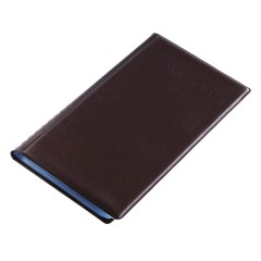 得力 5783名片册仿皮商务名片夹男士名片册名片本大容量名片册