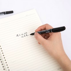 得力 6824小双头记号笔 学生绘画勾线笔标记笔 12支/盒