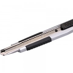 得力 2056美工刀 手动小号不锈钢壁纸刀裁纸刀电工刀美术刀