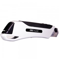 得力 2057美工刀 手动大号不锈钢壁纸刀裁纸刀电工刀美术刀