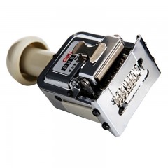 得力 7506六位自动号码机 日期页码打码机标码机财务用品