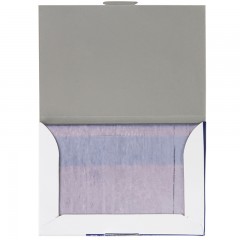 得力 9374薄型复写纸 32K蓝色双面复印纸127.5*185mm 100张/盒