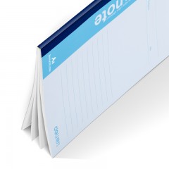 得力 7658 7659 7660无线本笔记本 A4办公软抄本办公记事本