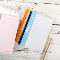 得力 7658 7659 7660无线本笔记本 A4办公软抄本办公记事本