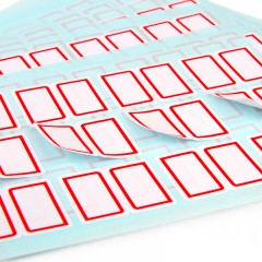 得力 7193 标签贴 24×27mm