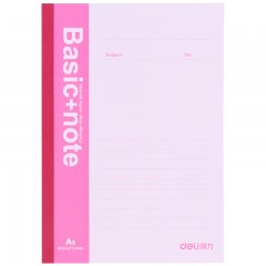 得力 7650笔记本会议记事本30页 无线装订软抄记事本