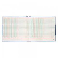 得力 24k总分类账本账册3451 优质80g双胶纸财务理财用品