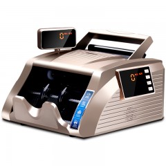 得力 3925点钞机验钞机智能语音混点支持新版人民币双屏