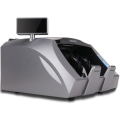 得力 银行专用点钞机 B类验钞机 智能USB升级双屏验钞机 3910A