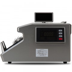 得力 3916便携验钞机 智能语音 B类点钞机 三屏显示支持检2015新币