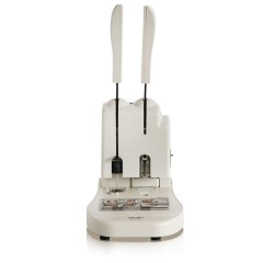 得力 财务凭证装订机 标书尼龙管热熔铆管电动打孔机3876