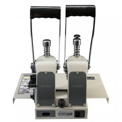 得力 3877财务凭证装订机铆管打孔机