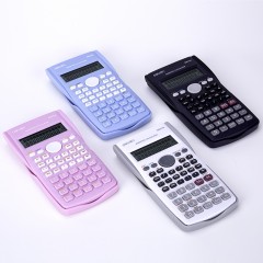 得力 科学计算器学生用考试大学多功能函数计算机财务会计办公专用