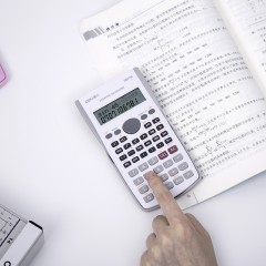 得力 科学计算器学生用考试大学多功能函数计算机财务会计办公专用