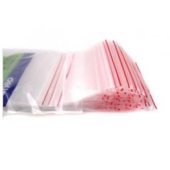 得力 包装袋自封袋9号加厚透明塑料袋封口袋安全280*198mm3028