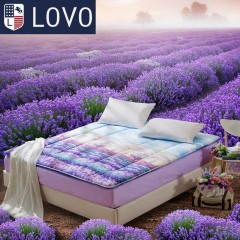 lovo 防滑多功能折叠床垫单人床双人学生宿舍床褥地铺17新品