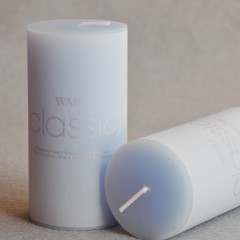 国产 欧式蓝色蜡烛浪漫柱蜡 熏香精油香薰蜡烛 无烟 满8只