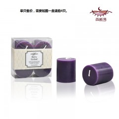 国产 浪漫表白 圆柱小工艺蜡烛 欧式香熏 香薰烛 无烟石蜡8小时