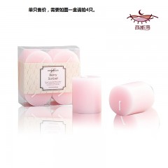 国产 浪漫表白 圆柱小工艺蜡烛 欧式香熏 香薰烛 无烟石蜡8小时