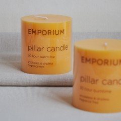 国产 欧式圆柱大蜡烛 香薰熏香无烟助眠静心安神洋甘菊