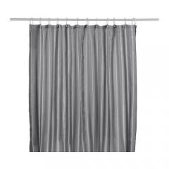 索哥伦 浴帘, 蓝绿色 带图案