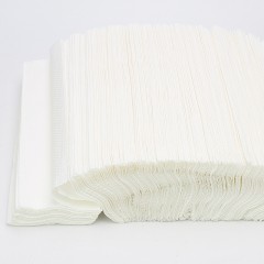 清风 擦手纸 200抽纸三折木浆厕所酒店厨房湿巾吸水抹手纸 20包