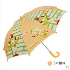 天堂伞 男女小学生公主直杆长柄卡通自动创意可爱安全儿童雨伞