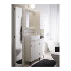 西文 双门高柜 浴室厨房储物间储物柜边柜