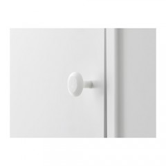 DYNAN 迪南 搁架带3柜, 白色