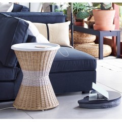 桑浩托盘式桌子藤条储物茶几床头边桌东南亚巴厘