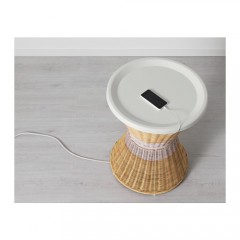 桑浩托盘式桌子藤条储物茶几床头边桌东南亚巴厘