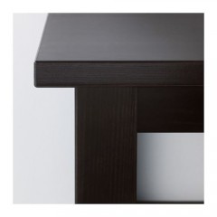 汉尼斯 茶几 90*90cm 黑褐色