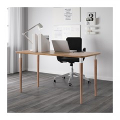 希勒 桌子 竹子书桌电脑桌写字台