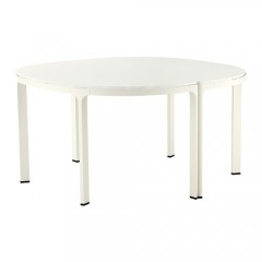 贝肯特 会议桌 140cm 桦木, 黑色