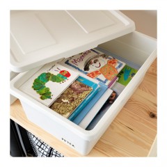 索克比 附盖储物盒 塑料带盖整理收纳储物箱盒