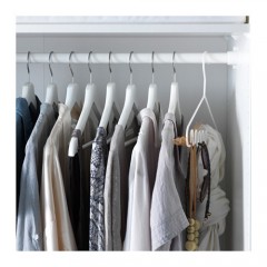 斯塔利多用途挂钩衣架围巾腰带领带饰品衣柜门后