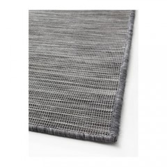 胡德 平织地毯 室内/户外 灰色, 黑色