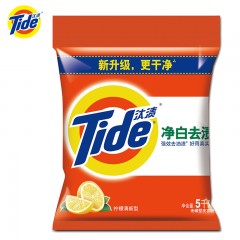 汰渍洗衣粉5kg10斤家庭装家用净白去渍柠檬清香