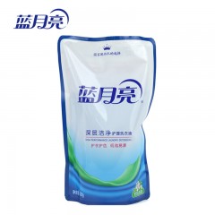蓝月亮500g袋装深层洁净洗衣液茉莉清香补充衣物护理手洗