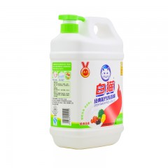 白猫经典配方洗洁精家庭装大桶家用去油污