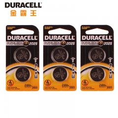 金霸王 锂电池3V纽扣电子6粒 CR2025