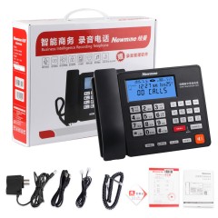 纽曼 录音电话机商务办公家用座机 HL2008TSD-2084(R)
