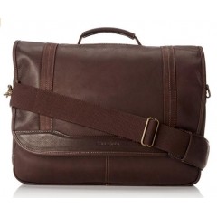 Samsonite/新秀丽 16寸真皮单肩包公文包 50789-1041