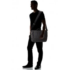 Samsonite/新秀丽 16寸真皮单肩包公文包 50789-1041