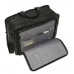 Samsonite/新秀丽 17寸真皮单肩包公文包 43118-1401