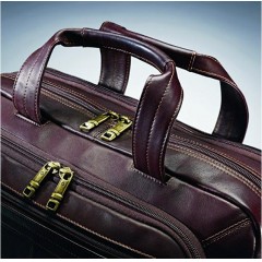 Samsonite/新秀丽 16寸真皮单肩包公文包 50792-1139