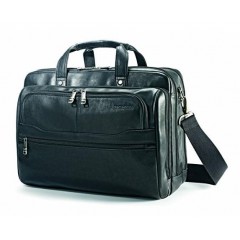 Samsonite/新秀丽 16寸真皮单肩包公文包 50791-1847
