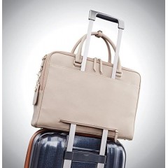 Samsonite/新秀丽 女士真皮单肩包手提包 B078GD1TNR